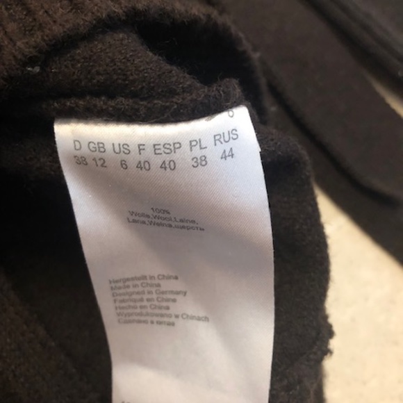 Olsen Europe pure wool cardigan, size 6 - Picture 5 of 6